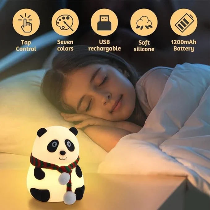 Adorable Panda Night Light