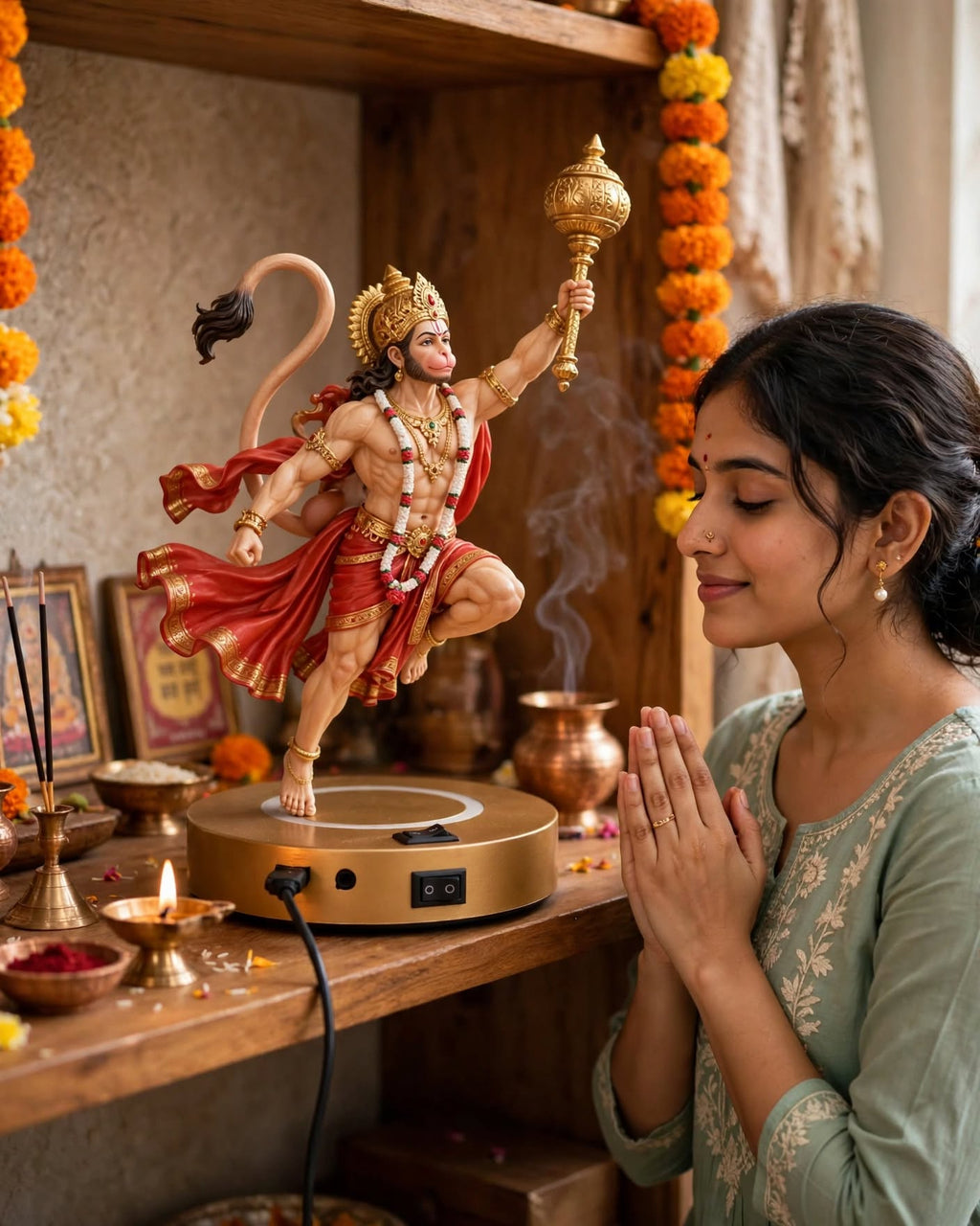 Bajrangbali Levitate - The Floating Protector Idol