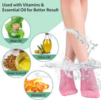 Silicone Heel Protector –, Repair Cracked Heels, Reduce Pain & Soften Skin