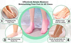 Silicone Heel Protector –, Repair Cracked Heels, Reduce Pain & Soften Skin